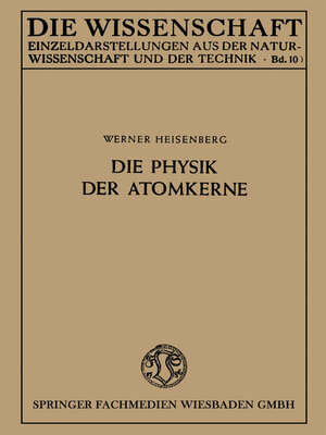 cover image of Die Physik der Atomkerne